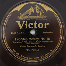 Victor Dance Orchestra – Two-Step Medley/Love And Spring Waltzes 12&quot; 78rpm 35190 - £24.59 GBP