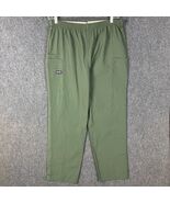 Cherokee Scrubs Pants Men&#39;s Large Polyester Blend Green Workwear L - $182.59 MXN