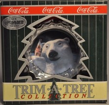 Coke  Trim A Tree Collection Ornament  Polar Bear Bottle Cap  Coca-Cola - £12.49 GBP