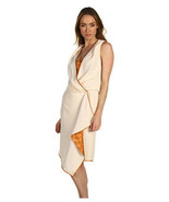 Rachel Roy Cascade Crepe Dress -Iced Peach SZ 2  NWT $468 - $288.84 CAD