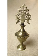 Antique Filigree Metal Khole Bottle - $1,052.79 MXN