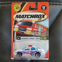 Matchbox 2002 Safety Stars #5 Chevrolet Impala Police DARE 50th Logo Car... - $8.54