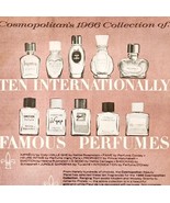 1966 Cosmopolitan 10 Famous Women&#39;s Perfumes Advertisement Fragrance DWLL10 - €25,68 EUR