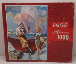 Masterworks Coca-Cola "Through All The Years" 18"x26" 1000 Piece Puzzle SEALED - $20.42