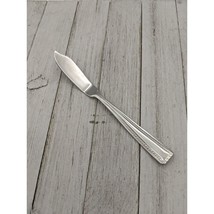 Oneida FLOURISH Stainless 18/10 Forged Rope Outline Master Butter Knife 7&quot; - $9.95