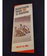 Motorcycle Week &#39;87 at Daytona Brochure - £10.26 GBP