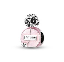 2024 New S925 Pink Perfum Bottle Charm for Bracelet and Necklace - £8.60 GBP