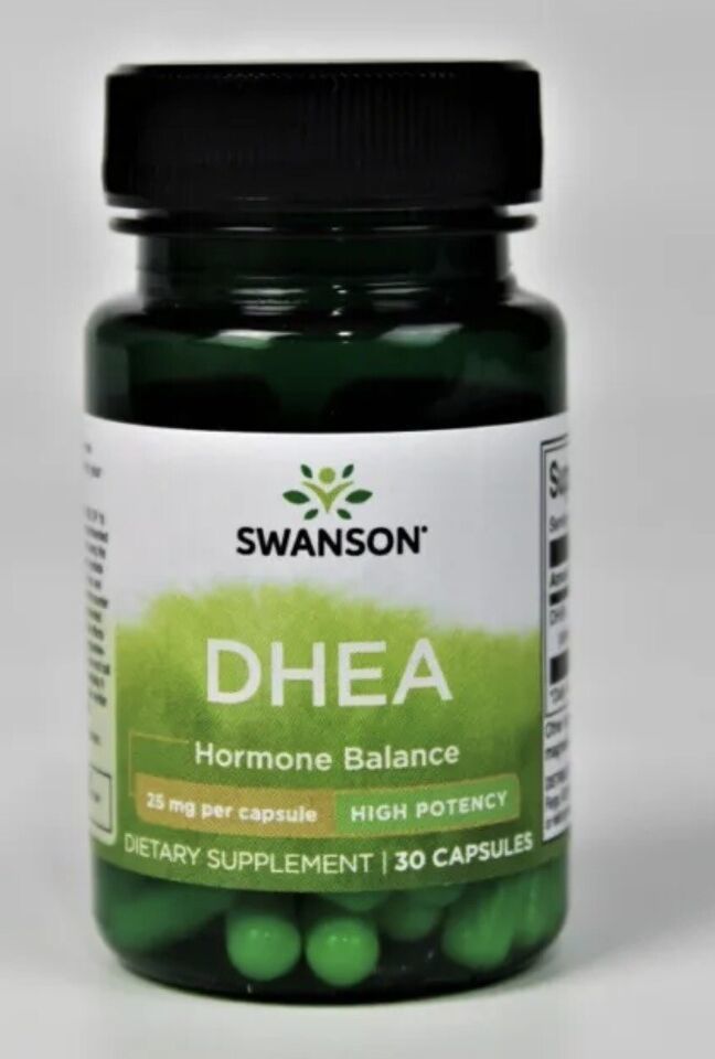 Swanson Dhea 25 mg 30 Capsules - $5.89