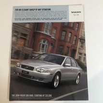 Volvo Print Ad  Advertisement 2004 PA9 - £4.56 GBP