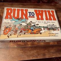 1980 RUN TO WIN - RACE TO THE WHITE HOUSE - BOARD GAME TOM CABELA - $45.00
