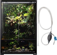 67 Gallon Glass Terrarium Tank,Knock-Down Paludarium Large Terrarium 24X... - $270.99