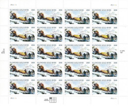 Klondike Gold Rush Stamps - £11.78 GBP