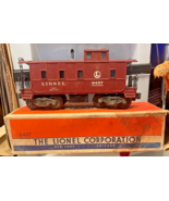 Lionel Train Caboose No. 6457 Brown Body Metal Chassis Original Box O Gauge - €63,84 EUR