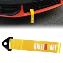 Brand New Ralliart High Strength Gold Tow Towing Strap Hook For Front / REAR BUM - £11.99 GBP