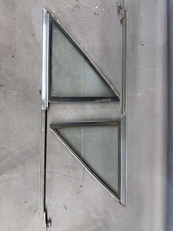 1961-1965 Ford Fairlane 500 Rear Door Glass  Track Vent Windows Mercury ... - $139.73