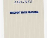 Vanguard Airlines Frequent Flyer Program Brochure 1980&#39;s - $13.86