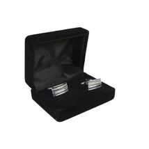 Men J.Valintin Cufflinks by Vitorofolo for French Cuff Shirt V35-29 Silver image 2