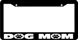 DOG MOM paw print pet License Plate Frame - $5.39