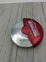 Red Palm Pizza Slicer Cutter Wheel Roll &amp; Slice 4&quot; American Family Adver... - $9.95
