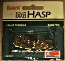 Solid brass Hasp - £5.52 GBP