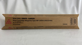 Ricoh Savin Lanier Genuine Toner Print Cartridge Magenta MP C400 C240 LD140C - £40.89 GBP
