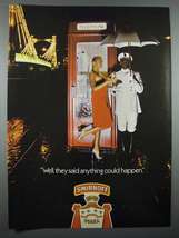 1977 Smirnoff Vodka Ad - Said Anything Could Happen - $18.49