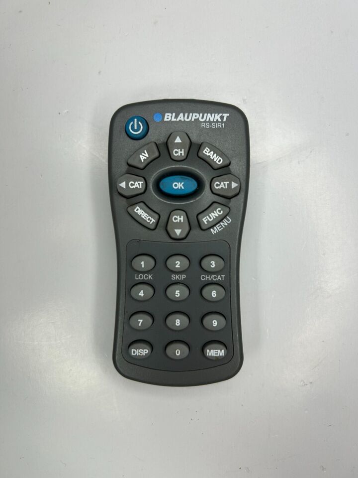 Blaupunkt RS-SIR1 Vehicle Car Stereo Unit Remote Control, OEM for AMERICA SR04  			