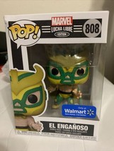 Funko Marvel #808 Lucha Libre El Engañoso POP!  (Loki) Walmart Exclusive - £12.59 GBP