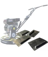 Power Trowel Blade (pk 4)  8-1/2” X 4-7/8” For 24” Surface Finishing Mac... - $69.99