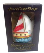 IBIS &amp; ORCHID Nightlight - Flowers of Night Nightlight &quot;Sailboat&quot; Night ... - $32.00