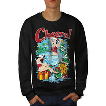 Wellcoda Christmas Girls Holiday Mens Sweatshirt,  Casual Pullover Jumper - £23.72 GBP+