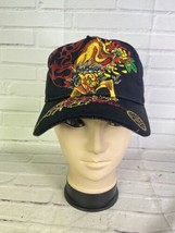 Cliff Raven Artwear Dragon Hardy Tattoo Embroidered Mesh Back Snapback Hat Cap - £27.68 GBP