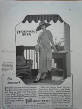 Vintage Heminway Silks Print Magazine Advertisement 1923 - £4.71 GBP