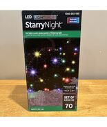 Gemmy Lightshow Starry Night Net Christmas Lights 70 LEDs 4x4 Feet Multi... - €25,49 EUR