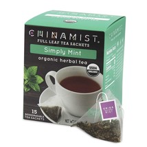 China Mist Organic Herbal Tea, Simply Mint, 15 count box - £12.06 GBP