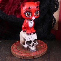 Devil Kitty Cat Statue 6&quot; Figurine James Ryman by Nemesis Now - $25.95