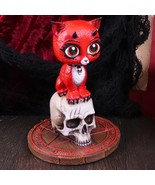 Devil Kitty Cat Statue 6&quot; Figurine James Ryman by Nemesis Now - £20.73 GBP