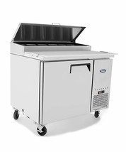 Atosa MPF8201GR 44&quot; 1 Door Refrigerated Pizza Prep Table Casters Free Liftgate D - £2,293.83 GBP