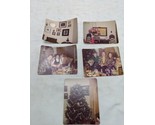 Set Of (5) Vintage 1970s Family Christmas Photos 3 1/2&quot; X 4 1/2&quot; - £27.85 GBP