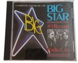 Big Star #1 Record / Radio City 2 On 1 CD Alex Chilton Early 70’s 24 Tracks - $7.87