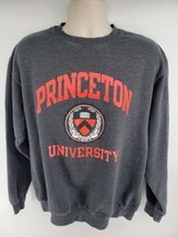 Champion Princeton University Sweatshirt Large Gray Crew Neck Eco - $34.60