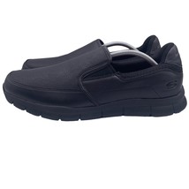 Skechers Work Relaxed Fit Shoes Memory Foam Nampa Groton SR Black Mens 13 - $39.59