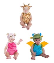 NEW Boys or Girls 9/18 Months Plush Bubble Halloween Costume Pig Giraffe - £10.35 GBP