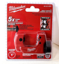 Milwaukee 1&quot; Mini Copper Tubing Cutter 48-22-4251 NEW Free Shipping - $19.70