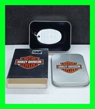 Harley Davidson Bar &amp; Shield Zippo Key Ring MINT In Box Hard To Find 5400HD H199 - £27.45 GBP