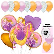Rapunzel Deluxe Balloon Bouquet - £22.48 GBP