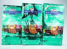 Ghirardelli Classic Chocolate Assortment Square Dark Chocolate Mint Caramel 6/24 - $24.14