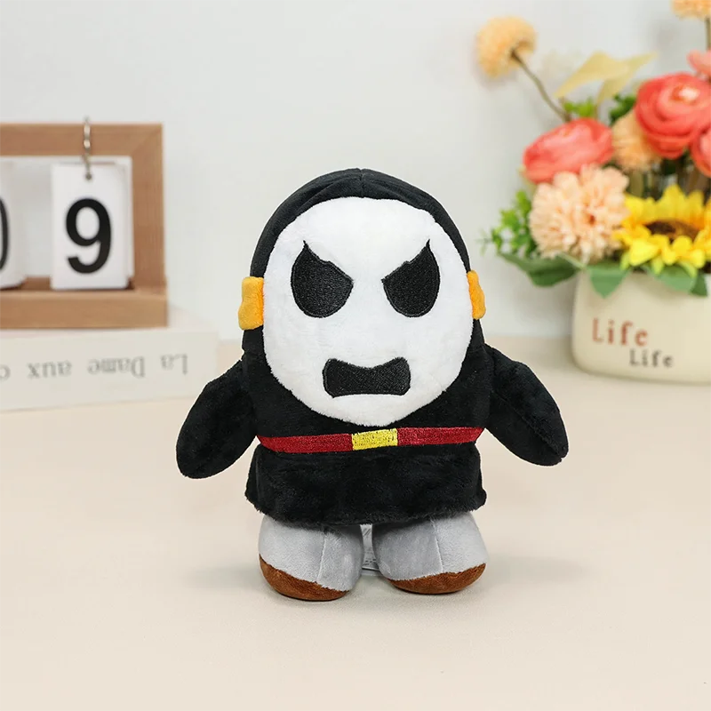 Super Mario Bros. Wonder 3D World Black Shy Guy Ghost 6inin Plush Toy Nintendo C - $9.00