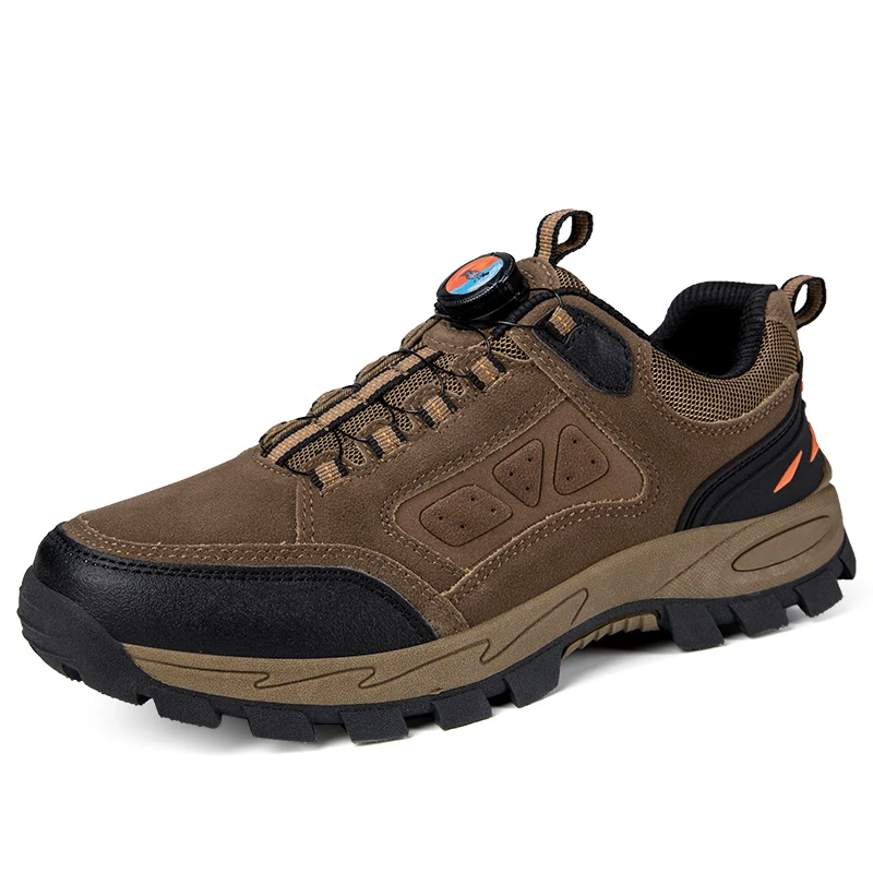 Outdoor Men Shoes Hiking Shoes Breathable Hiking Travel Shoes Men Woodla... - £41.50 GBP