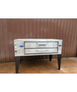 BAKERS PRIDE Y600  NATURAL DECK GAS DOUBLE PIZZA OVEN NEW STONES - $72,551.88 MXN